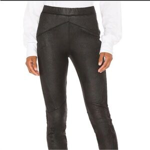 Free People faux leather leggings